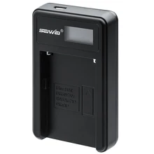 SEIWEI NPFM50 Батареи USB Зарядное Устройство с ЖК-Экран для Sony NP-FM50/70/90/QM71D/91D NP-FM500H/FM55H NP-F550/F750/F960/F970 камера