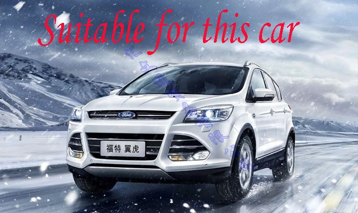 Для Ford Kuga Escape 2013 2014 2015 2016 из нержавеющей стали передний капот гриль решетка бампер