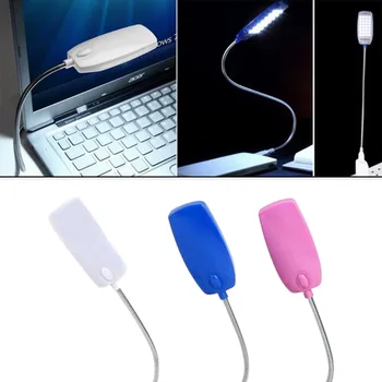

1pcs Bright 28 LED USB Mini Light Flexible Computer Lamp Laptop PC Desk Reading pink USB LED Lamp