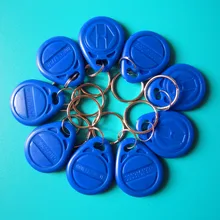 400 шт. 125 кГц EM4100 ядерная радиобрелок для ключей для контроля допуска двери