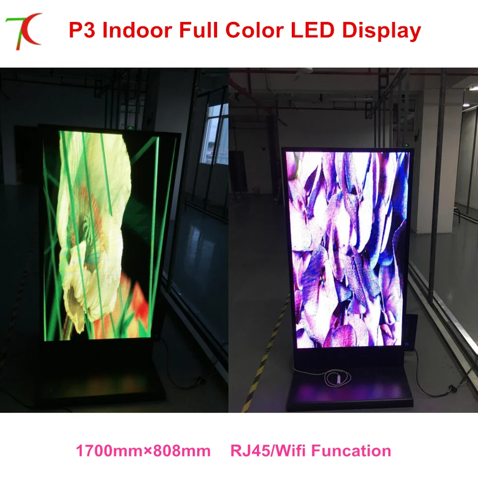 Индивидуальный внутренний вертикальный СВЕТОДИОДНЫЙ полноцветный рекламный дисплей indooor шкаф светодиодная картина экран