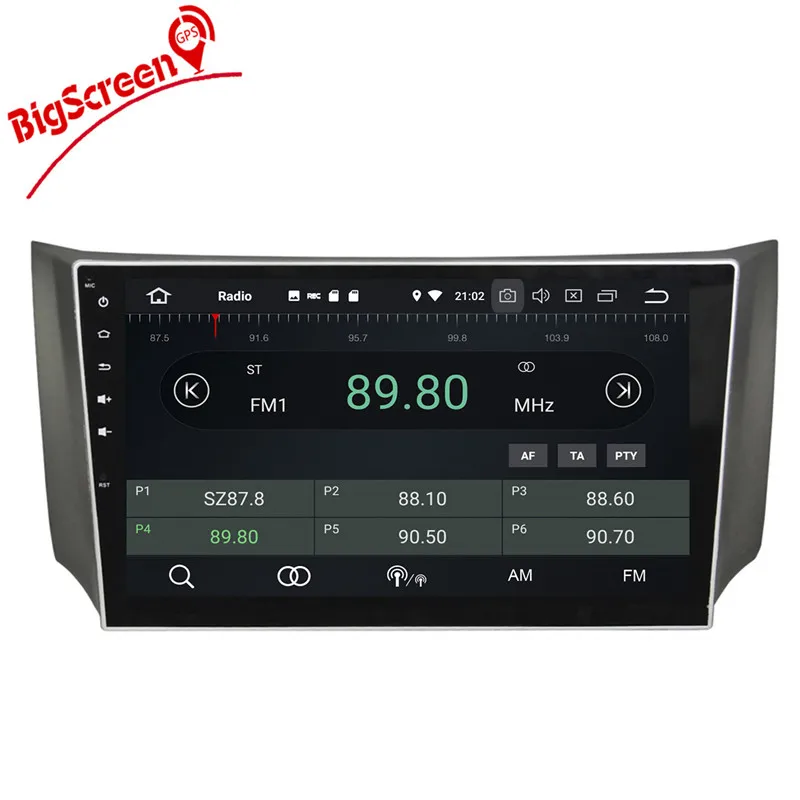 Best 2 Din Android 8.0 RAM 4GB+32GB 8 Core Car Radio GPS Navi For Nissan Sylphy 2012-2015 auto gps navi stereo Dvr Tape multimedia 6
