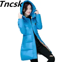 Fashion women’s clothing 2017 winter coat women parka thickening medium-long slim cotton-padded jacket women’s jackets outerwear
