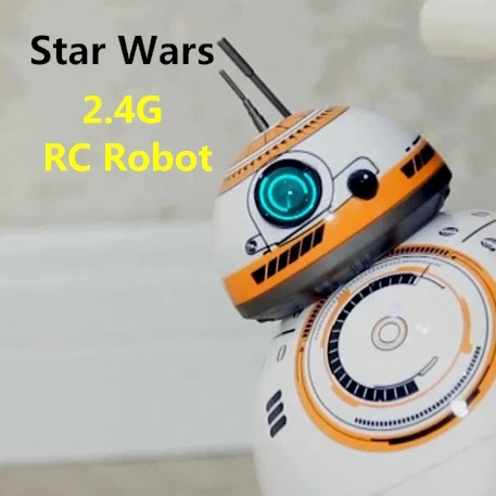 Звездные войны радиоуправляемый робот BB 8 2 4G пульт дистанционного управления BB8