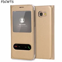 Чехол-раскладушка кожаный чехол для телефона для samsung Galaxy A7 A5 A3 A 3 5 7 см A320F A520F A720F SM-A720F SM-A520F SM-A320F DS бумажник