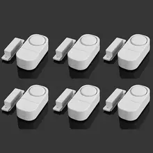 Мегапиксельная дверная оконная Magentic Контакты сирена 90дБ домашняя охранная сигнализация Беспроводная небольшая независимая защита двери