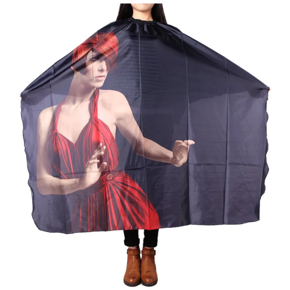 

Nylon Hair Salon Cutting Cape Barber Hairdressing Cape Apron Hair Salon Supplies Hair Accessories