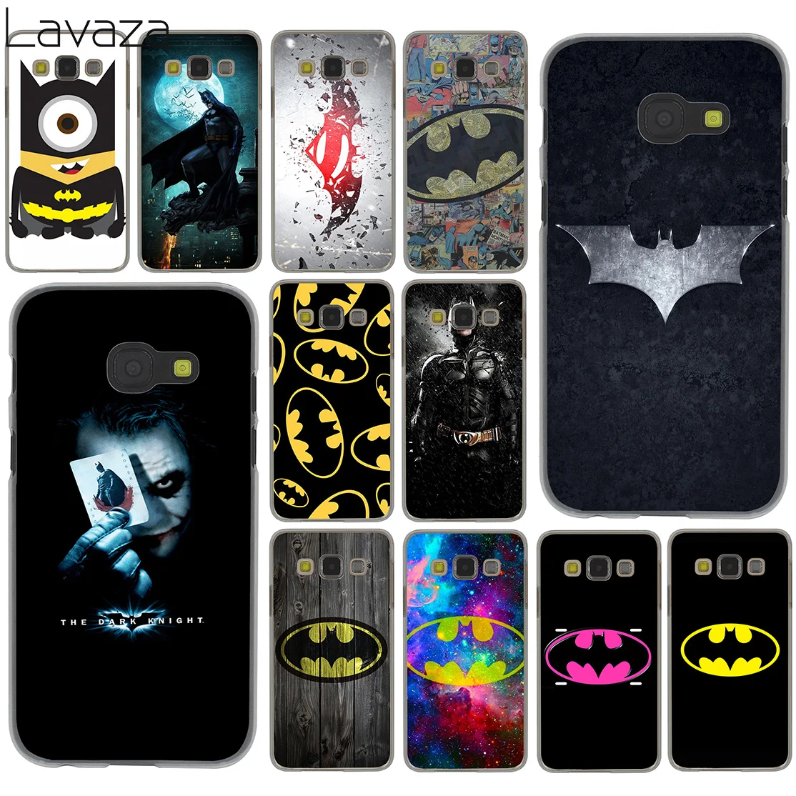 

Batman Superhero Hard Case for Galaxy A3 A5 J5 (2015/2016/2017) A7 J7 2015 J3 J5 Prime Note 3 4