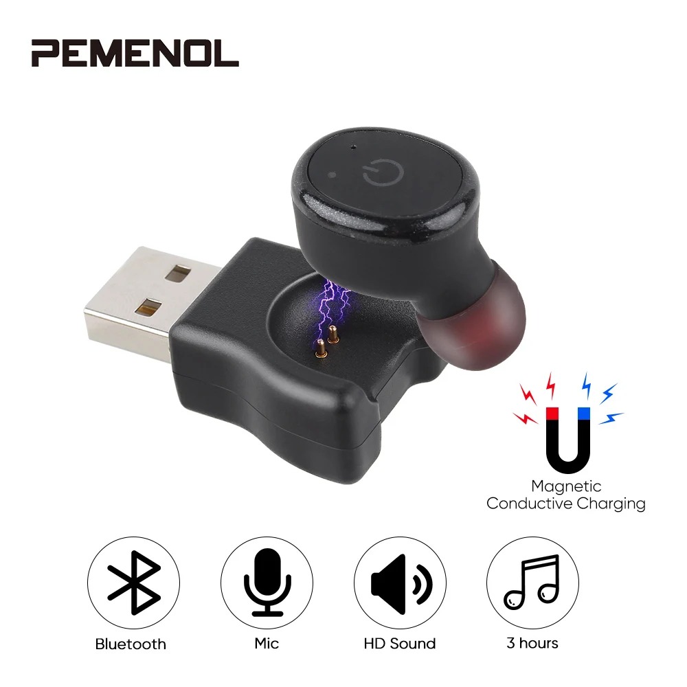 

New True Wireless Bluetooth Earphone IPX 8 Waterproof Earbuds Noise Reduction Sport Bluetooth Earphones TWS Headset For Phone