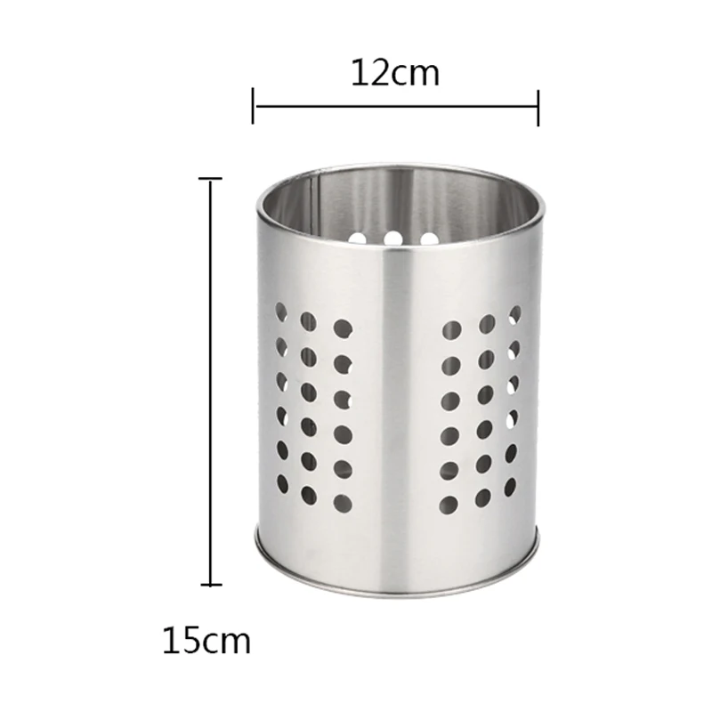 

Kitchen Stainless Steel Utensil Cooking Spoon Tool Multi-function Storage Tool Chopstick Holder UD88