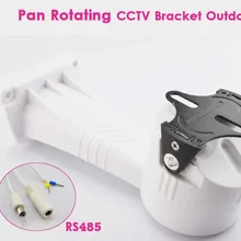 Кронштейн для камеры видеонаблюдения панорамирование наклон вращающийся 255 градусов вращение настенное крепление CCTV аксессуары
