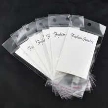 Doreen Box hot-100 белые карточки для демонстрации серег ж/самоклеющиеся мешки(B09344