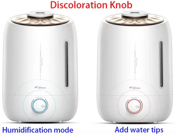 

5L 350ML/H Difusor De Aroma Ultrasonic Air Humidifier Aroma Oil Diffuser Ionizer Generator Aromatherapy Ag+ Purifier Mist Maker