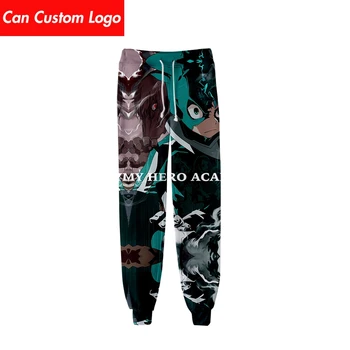 

2019 My Hero Academia Pants men Hip Hop Pants Trousers Kpop Fashion Casual High Quality Casual Warm My Hero Academia Slim Pants