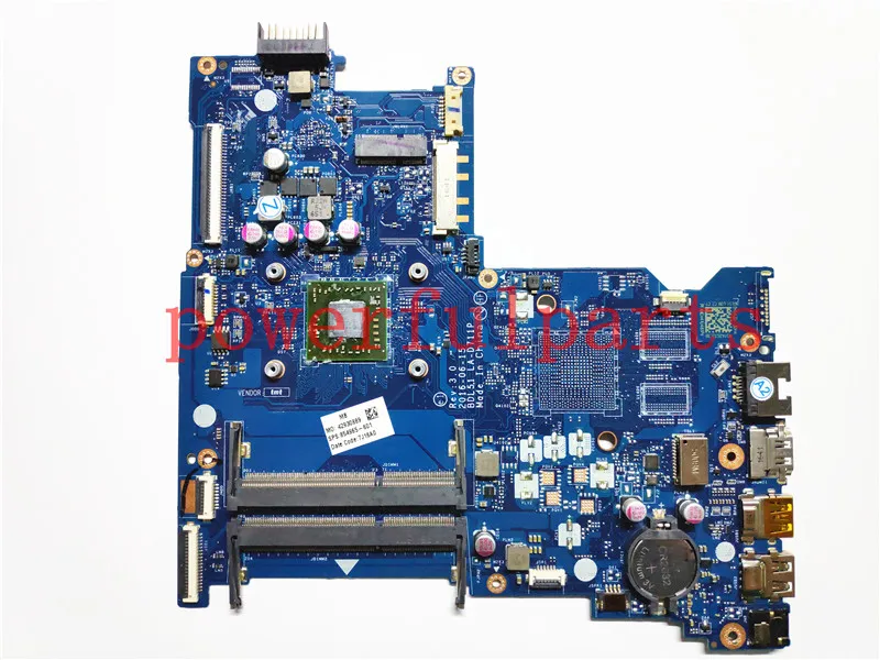 

Laptop motherboard 854965-601 LA-D711P for HP NOTEBOOK 15-BA 15Z-BA 15-BG 15-BA026CA with A6-7310 cpu fully Tested well
