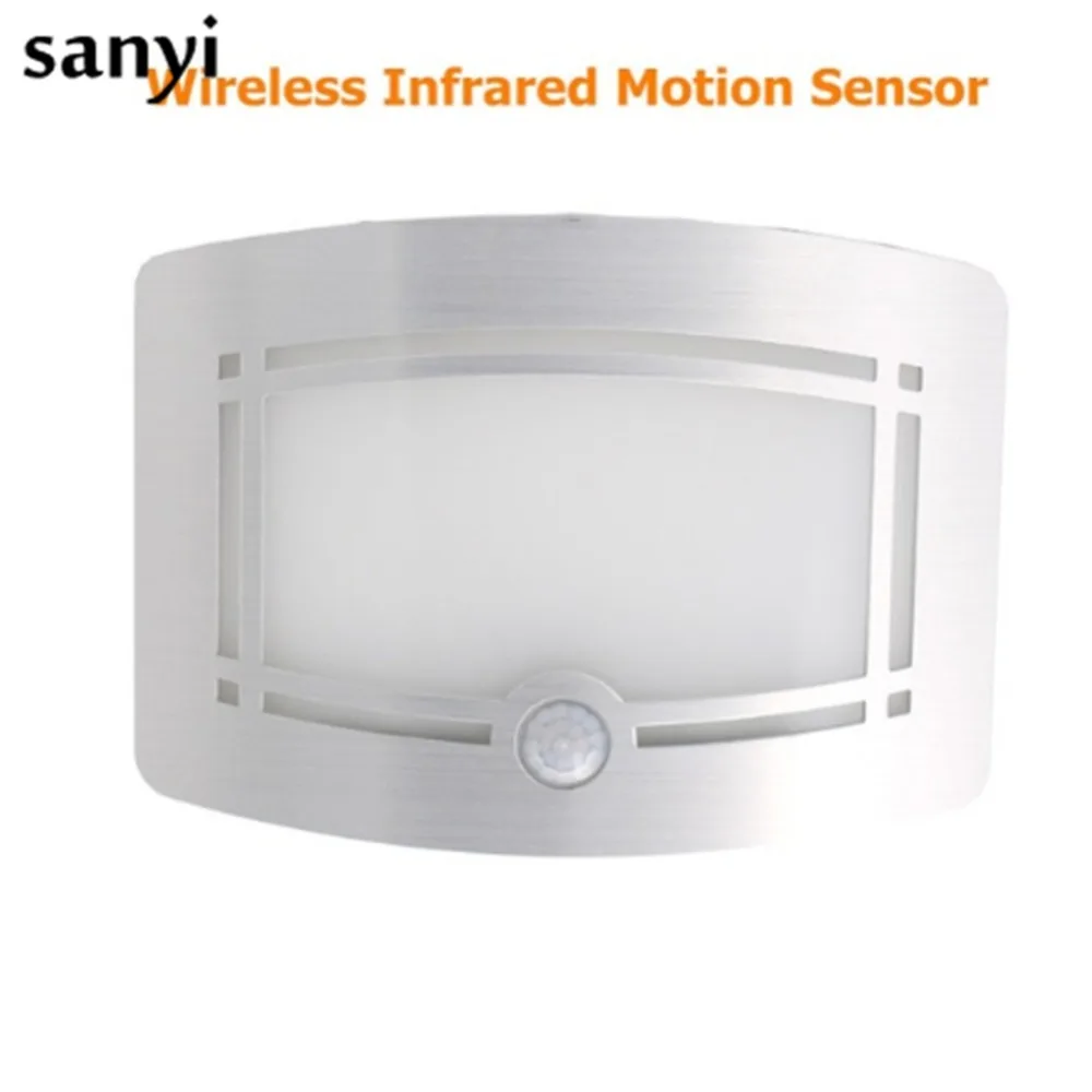 Drahtlose Infrarot Bewegungsmelder Wand Led Nachtlicht Neuheit Batteriebetriebene Veranda Nacht Lampe Bewegungsmelder Licht Lamp With Night Light Light Source Lampslamp Burner Aliexpress