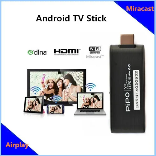 PIPO X5 Miracast Dongle Android TV stick DLNA Airplay Mirroring