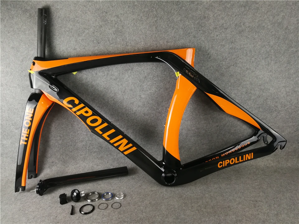 Ленточная рамка Cipollini RB1K одна блестящая RB1000 T1100 углеродное волокно шоссейная велосипедная Рама в комплекте