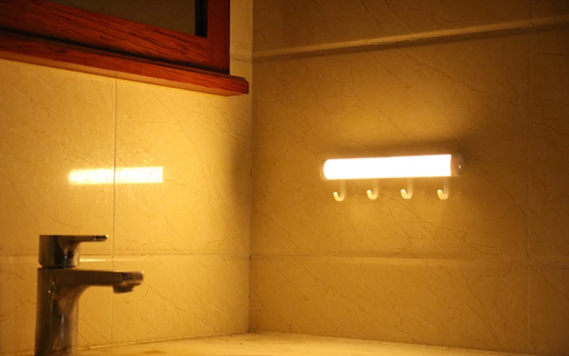 motion sensor USB rechargeable battery led Cabinet night light for ...