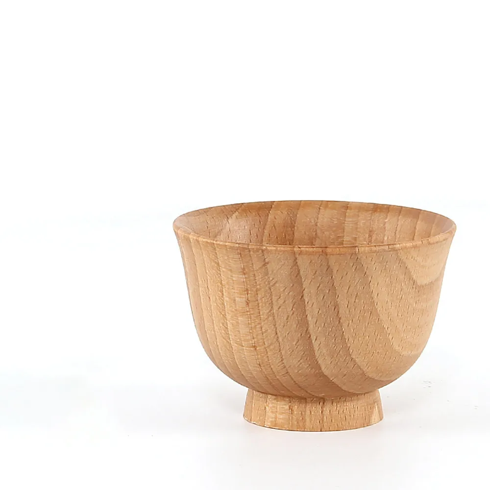 

New Japanese natural bamboo Cup Wooden Tumbler of coffee wine milk kitchen vintage tea service Tea Cups Gift Health#008