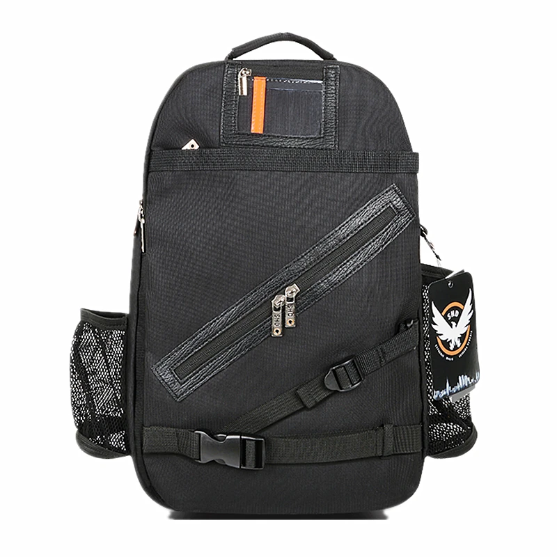 

New black Tom Clancy's The Division Backpack Bag SHD Knapsack Division Collector's Edition Agent Go Backpack trval Shoulder Bag