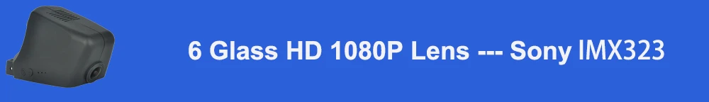 6 Glass HD 1080P Lens --- Sony