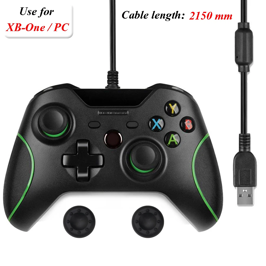 

PC USB Wired Controller Joystick Controle for Microsoft Xbox One and PC, Wired Gamepad for Xbox One, Windows PC