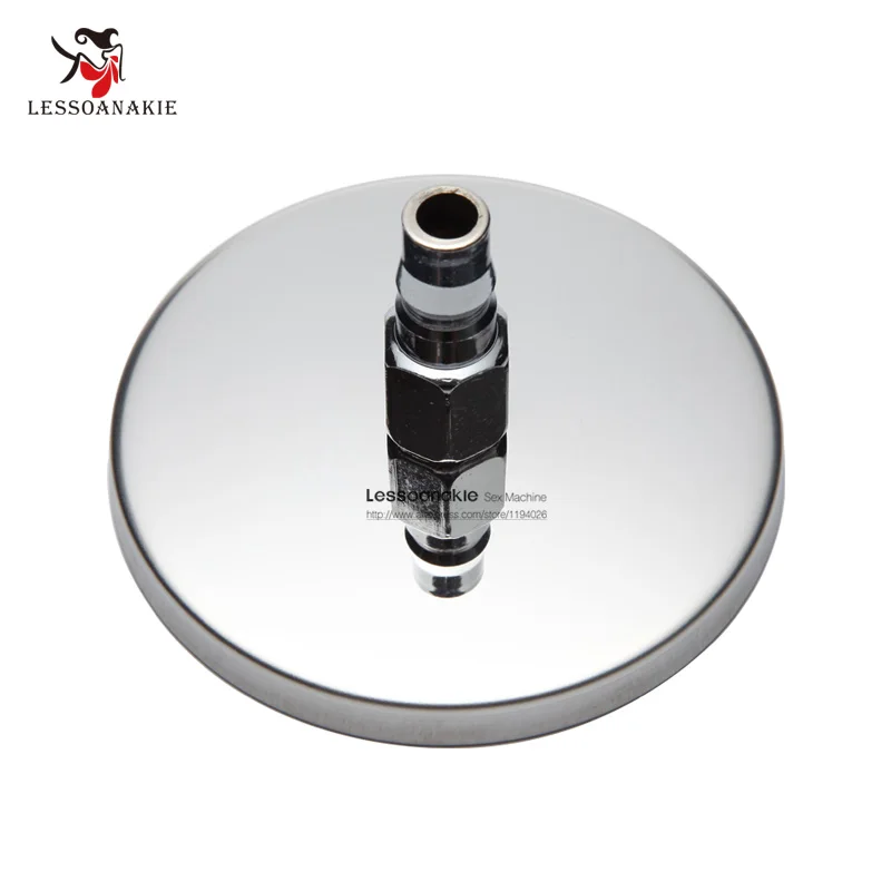 E02 Steel Quality Suction Cup font b Dildo b font Holder Sex Machine Extension Hardware Expanding