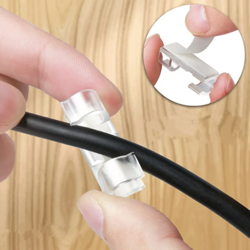 1 Набор недорогой органайзер для проводов|holder cable|holder cable wire organizerholder tv |