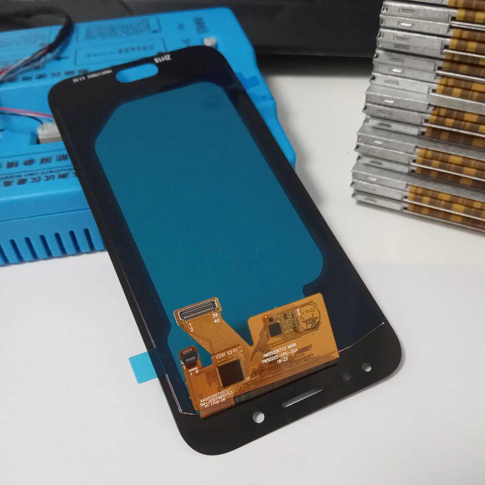 Super AMOLED LCD For SAMSUNG Galaxy J5 Pro 2017 J530 J530F J530FM LCD Display Touch Screen Panel LCD Pantalla Replacement Part