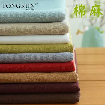 

Table cloth, cotton and linen solid color tablecloth, living room coffee table rectangular round table cloth