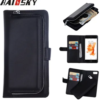 

Zipper Wallet Leather Case For iPhone X XR XS Max 8 7 Plus Card Holder Magnetic Flip Phone Case For iPhone 6 6S Plus Cover Coque