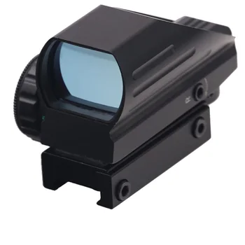 

BIJIA Tactical Holographic Reflex Red/Green Dot Scope 4 Reticle Red Laser Sight Rail Mount 22mm