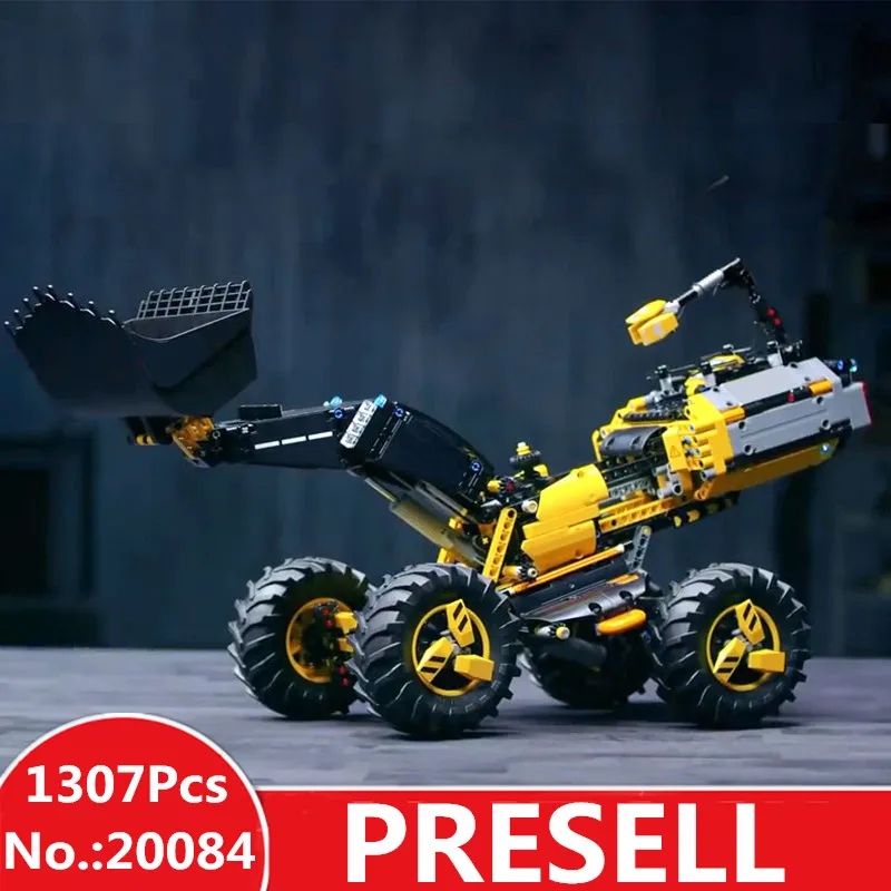 

H&HXY 20084 Technic set 42081 Volvo Concept Wheel Loader ZEUX Model Building Blocks Bricks Kits Toys for Children Birthday Gifts