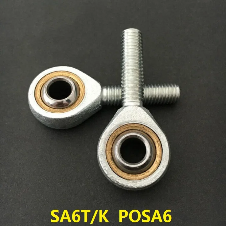 

20 шт., концевые Подшипники SA6T/K P0SA6, 6 мм