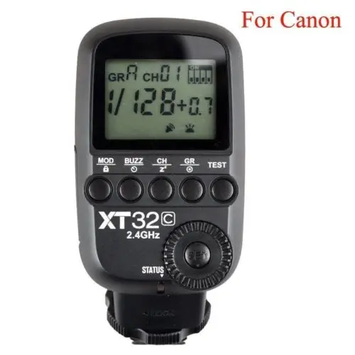 Godox XT32C 2 4G HSS беспроводной 1/8000s высокоскоростной триггер синхронизации для