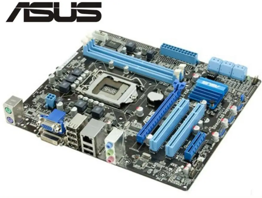 

ASUS P7H55-M PLUS motherboard LGA 1156 DDR3 board 8GB H55 Desktop motherboard Free shipping