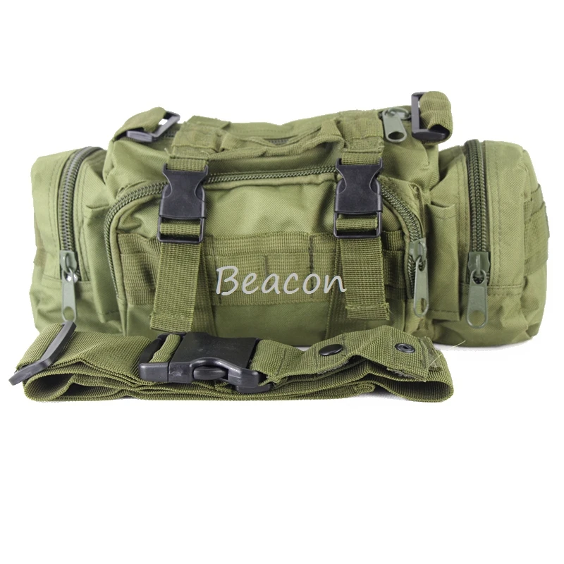 Army Green 6L Handbag Military Tactical Waist Shoulder Pack Bags