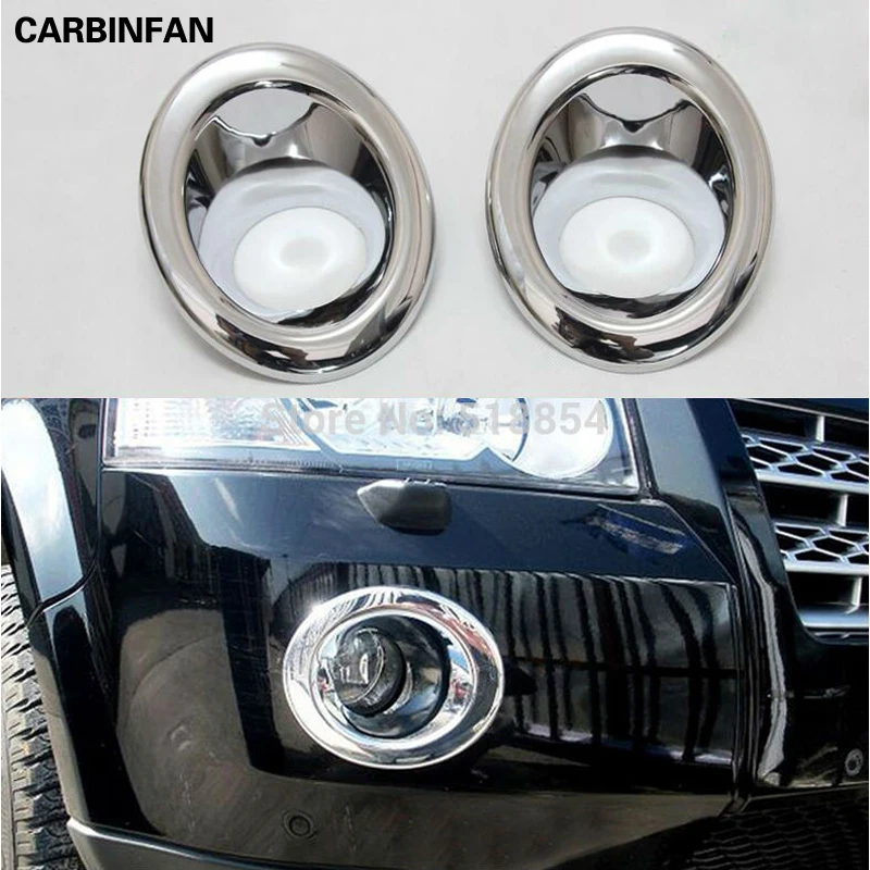 

ACCESSORIES FIT FOR 2006 - 2010 FREELANDER 2 LR2 FOG LIGHT LAMP CHROME COVER TRIM INSERT GARNISH LAMP LID BEZEL