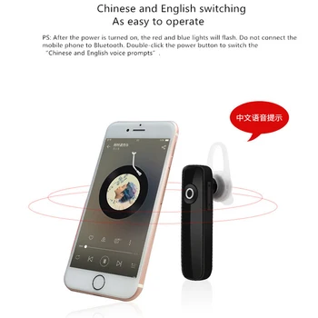 

Sports Bluetooth Headset with Microphone in Ear Running Earphones for Smartphones