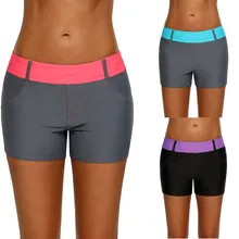 Женский купальный костюм, сексуальный бикини, купальный костюм,, купальная одежда, женские шорты, бикини, купальные трусы размера плюс, нижняя часть, Шорты для плавания