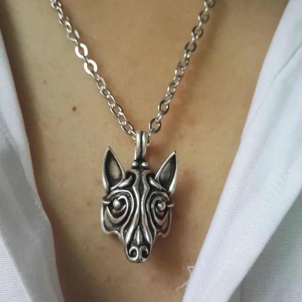 1pcs men fashion Wolf pendant wolf Necklace jewelry pendant male