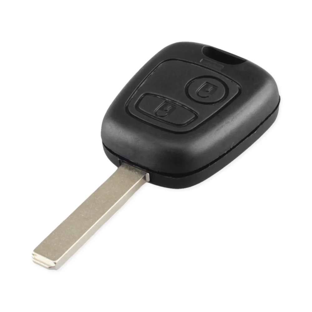 KEYYOU 10X2 кнопки дистанционного ключа автомобиля Корпус брелок для Citroen C1 C2 C3/Pluriel C4 C5 C8/Xsara Picasso крышка 2B