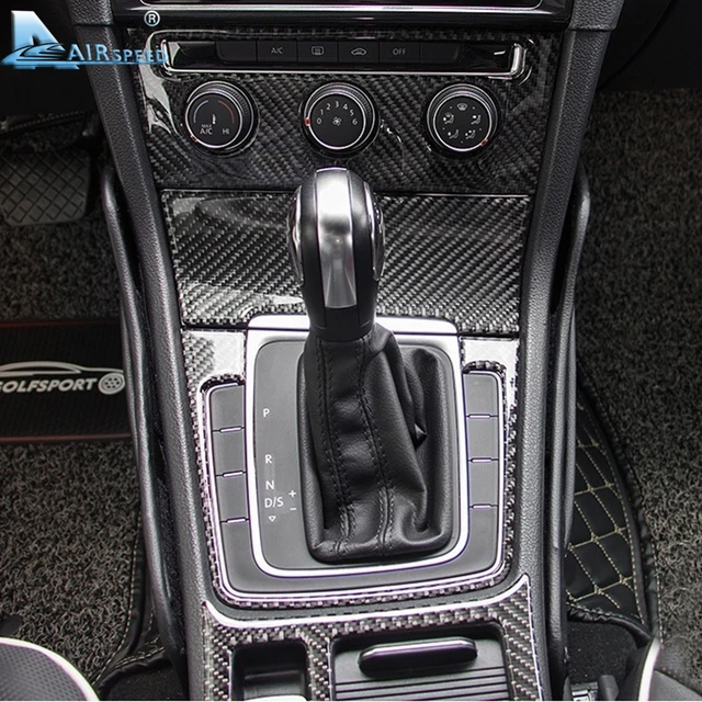 Airmagazines ed LHD pour Volkswagen Golf 7, accessoires pour VW Golf 7 R  line GTI Mk7 GTD pour Golf 7, autocollants, garniture intérieure en fibre  de carbone - AliExpress