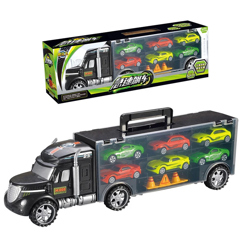Container truck super truck car toy classic car toy model Container