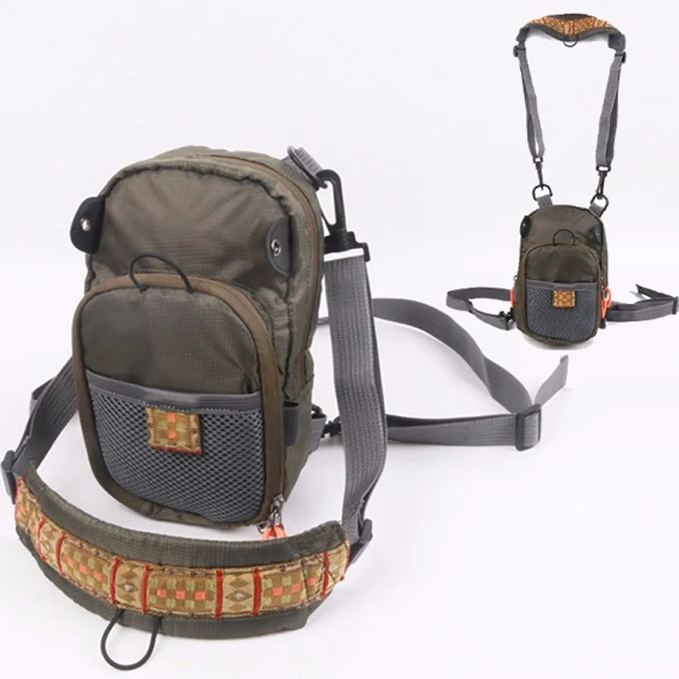 M MAXIMUMCATCH Maxcatch Fly Fishing Chest Bag Lightweight Chest Pack 