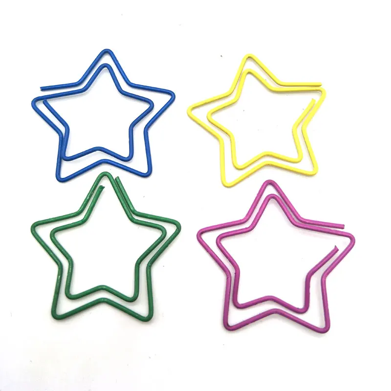 Five---pointed-star-shape-paper-clip-office-stationery-song-pin-wholesale5