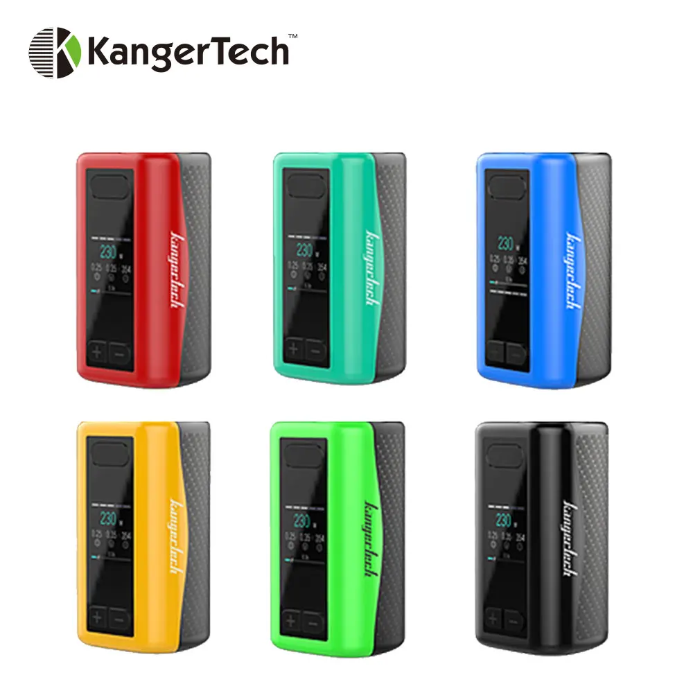 

100% Original Kangertech IKEN TC Box MOD 230W Built-in Battery 5100mAh & Anti-vibrating army-grade TFT screen E-cig mod 230W