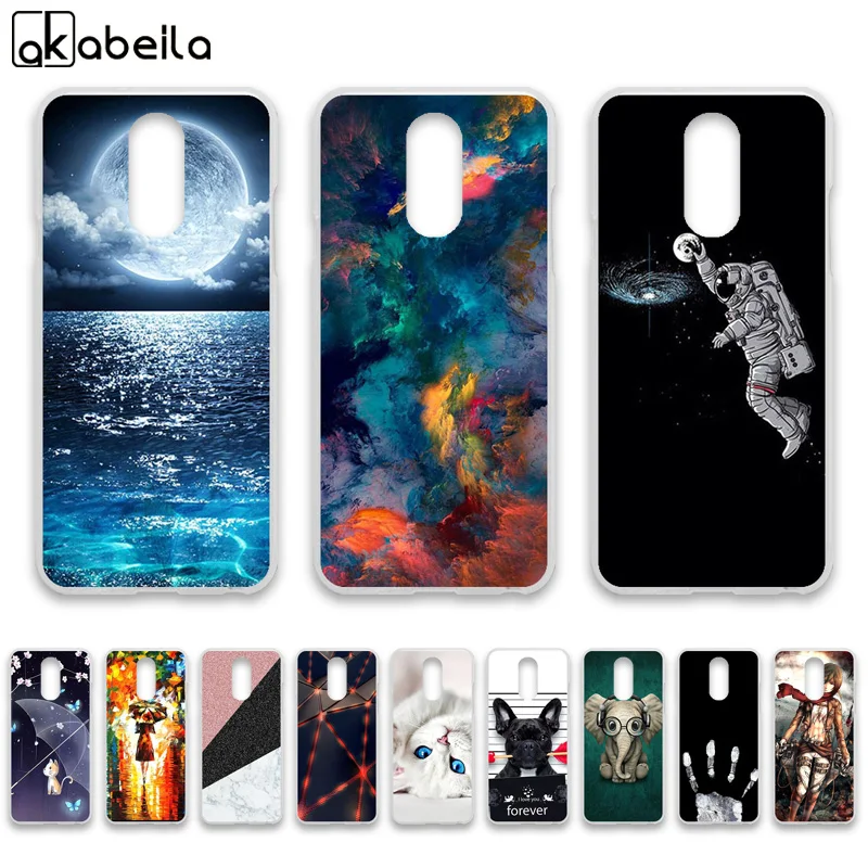 

Phone Case For LG Q7 Cases Silicone DIY Painted Soft TPU Coque For LG Q7 Plus LG Q7 Alpha LG Style /L-03K Covers Bumper Shell