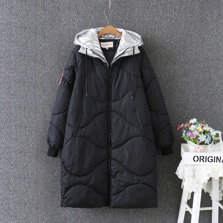 2018 New Winter Women's Jacket coat Simple Women Parkas Warm Winter Women's Coat High-quality Biological-Down Parkas